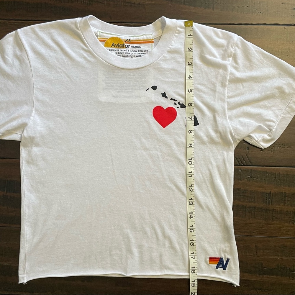 Aviator Nation Hawaii Wildfire Relief Boyfriend Tee - Picture 12 of 12